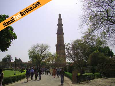 delhi sightseeing tour, delhi local tours by taxi, delhi to manali taxi package