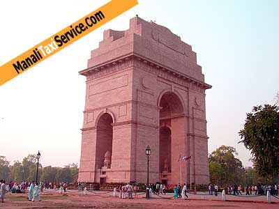 Delhi one day Sightseeing, India Gate Sightseeing in INNOVA, Indigo, Indica