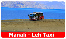 Manali to Leh Ladakh AC Taxi Fare Rates Innova Jeep Safari, Tata Sumo, Taver Qualis and Tempo Traveller